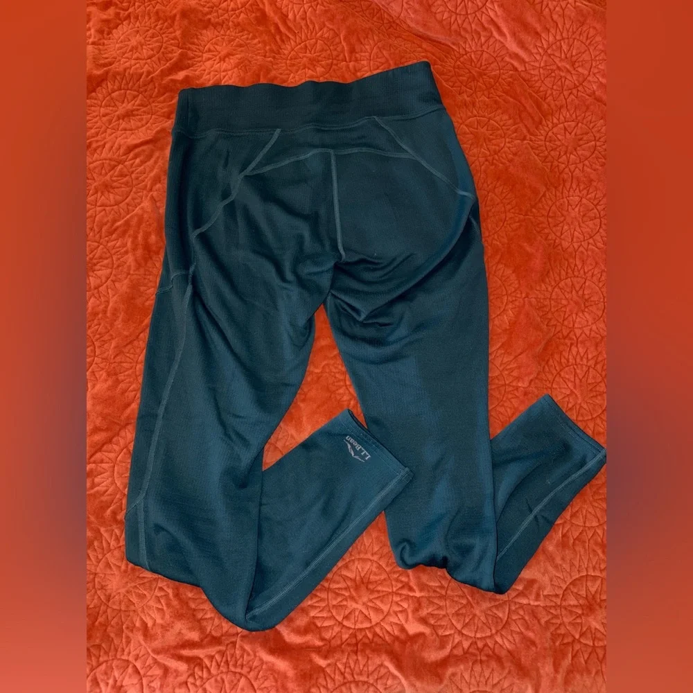 L.L. Bean❄️Women’s Heavyweight Base Layer Crew Top AND Pants in Spruce - Picture 13 of 15